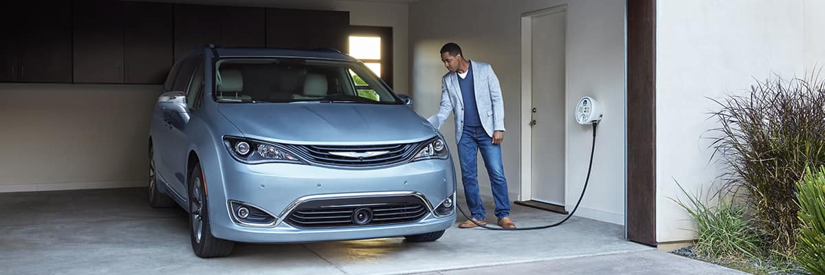 Charging the Chrysler Pacifica Plug-In Hybrid at Home