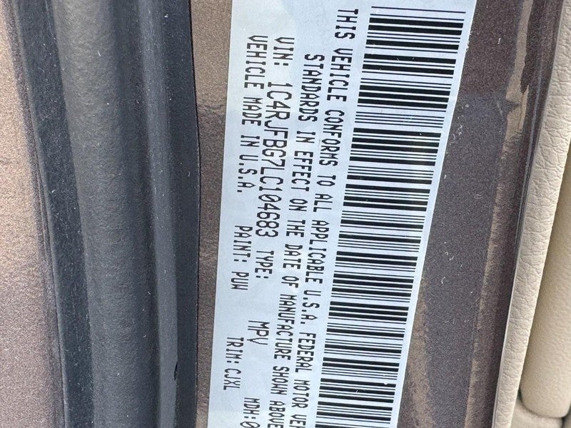 2020 Jeep Grand Cherokee Limited