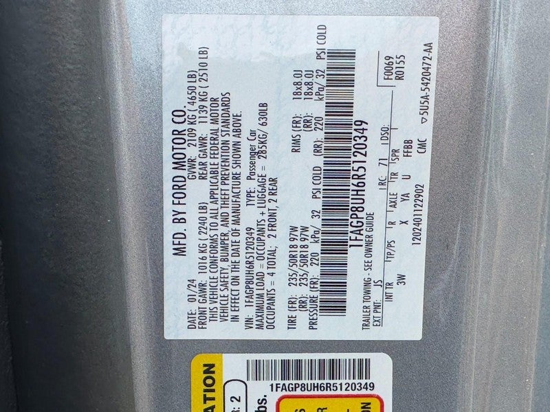 2024 Ford Mustang EcoBoost Premium