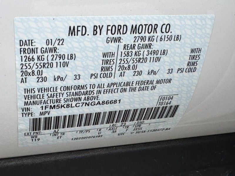 2022 Ford Explorer King Ranch