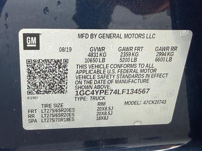 2020 Chevrolet Silverado 2500HD LTZ