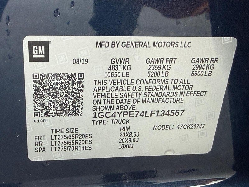 2020 Chevrolet Silverado 2500HD LTZ