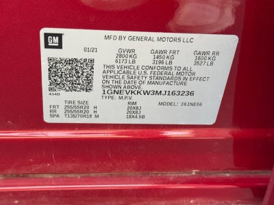 2021 Chevrolet Traverse Premier