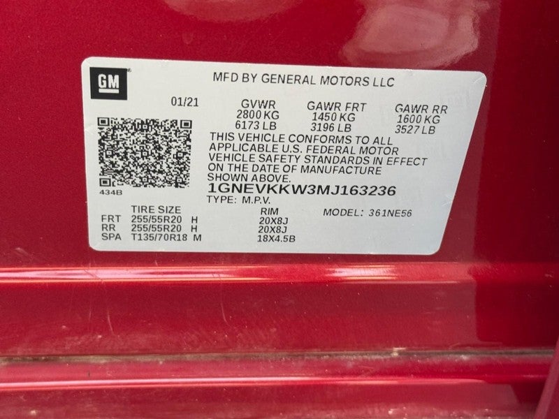 2021 Chevrolet Traverse Premier