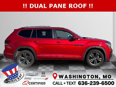 2021 Volkswagen Atlas 3.6L V6 SE w/Technology R-Line