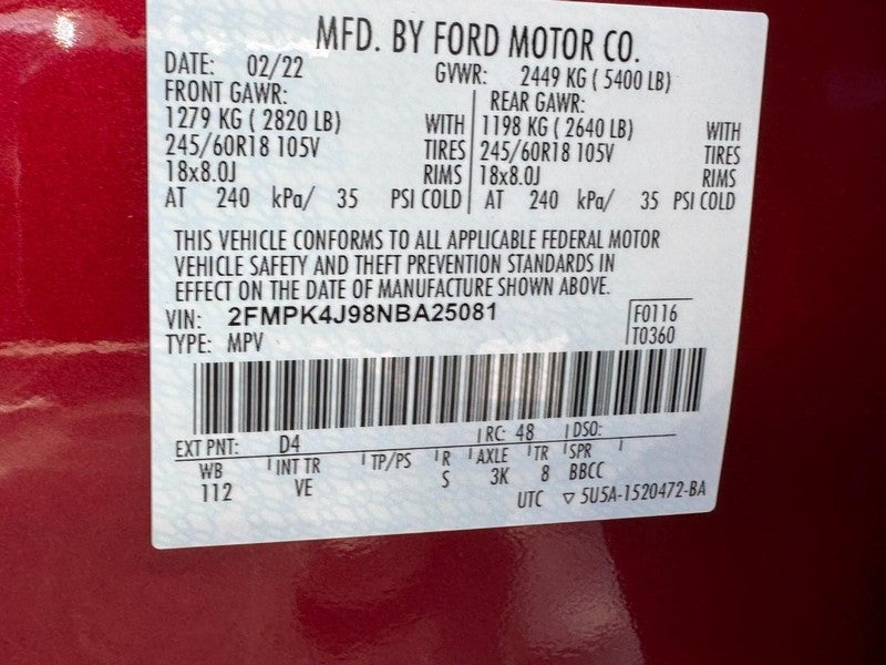 2022 Ford Edge SEL