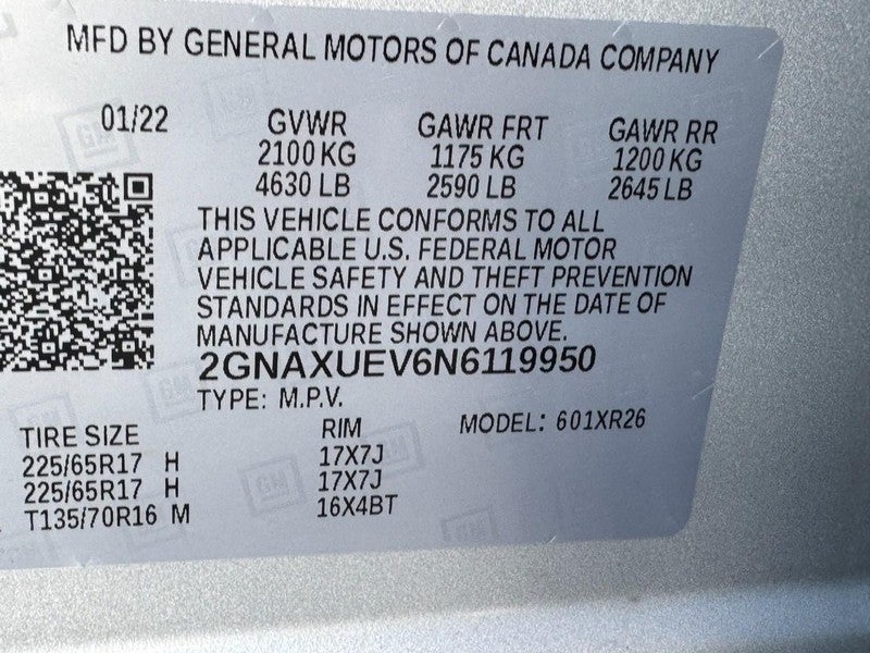 2022 Chevrolet Equinox LT