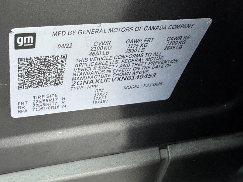 2022 Chevrolet Equinox LT