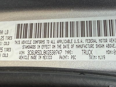 2019 RAM 2500 Big Horn