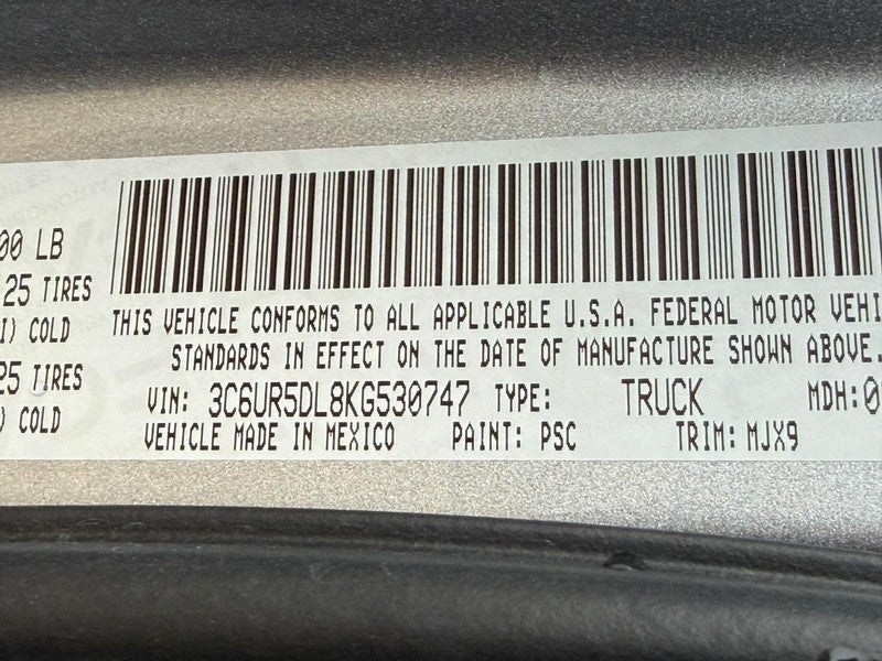 2019 RAM 2500 Big Horn