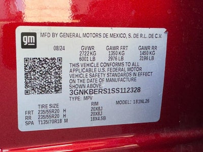 2025 Chevrolet Blazer RS