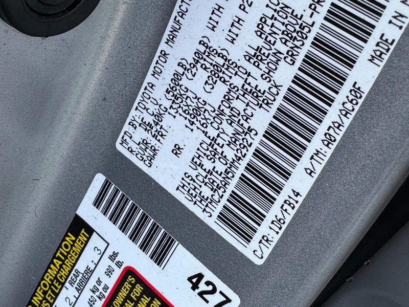 2021 Toyota Tacoma SR