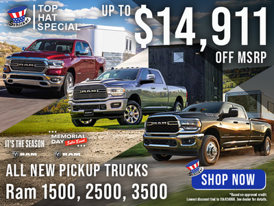 New RAM Trucks - Up To $14,911 Off MSRP!