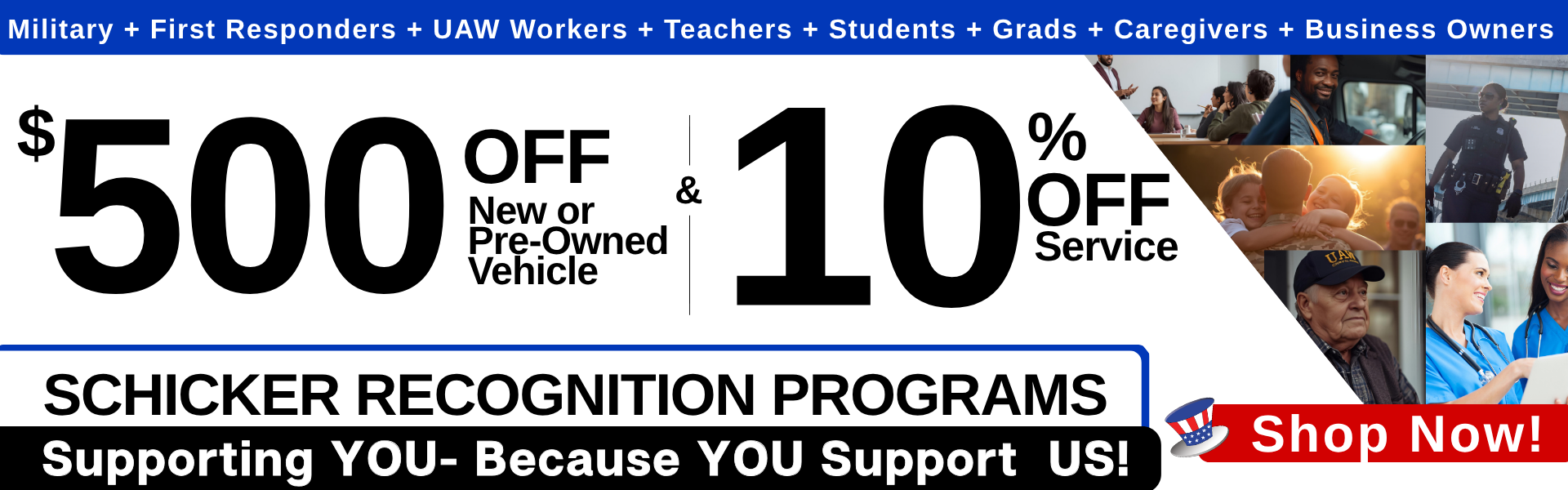 Schicker Recognition Programs