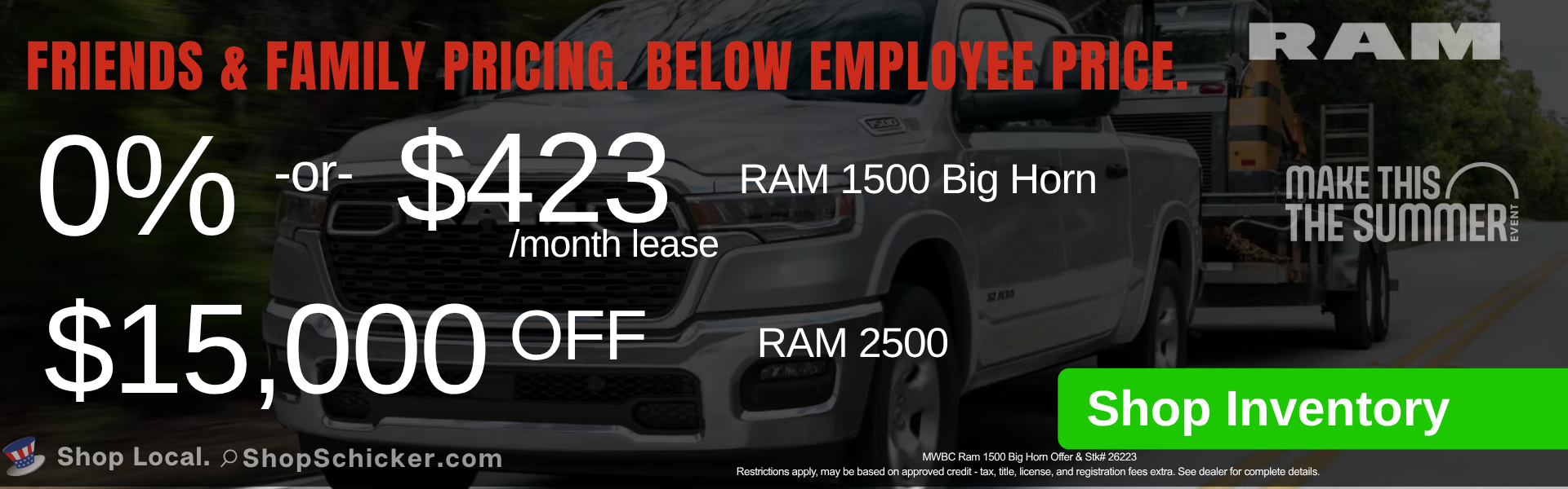 Ram 1500 & Ram 2500