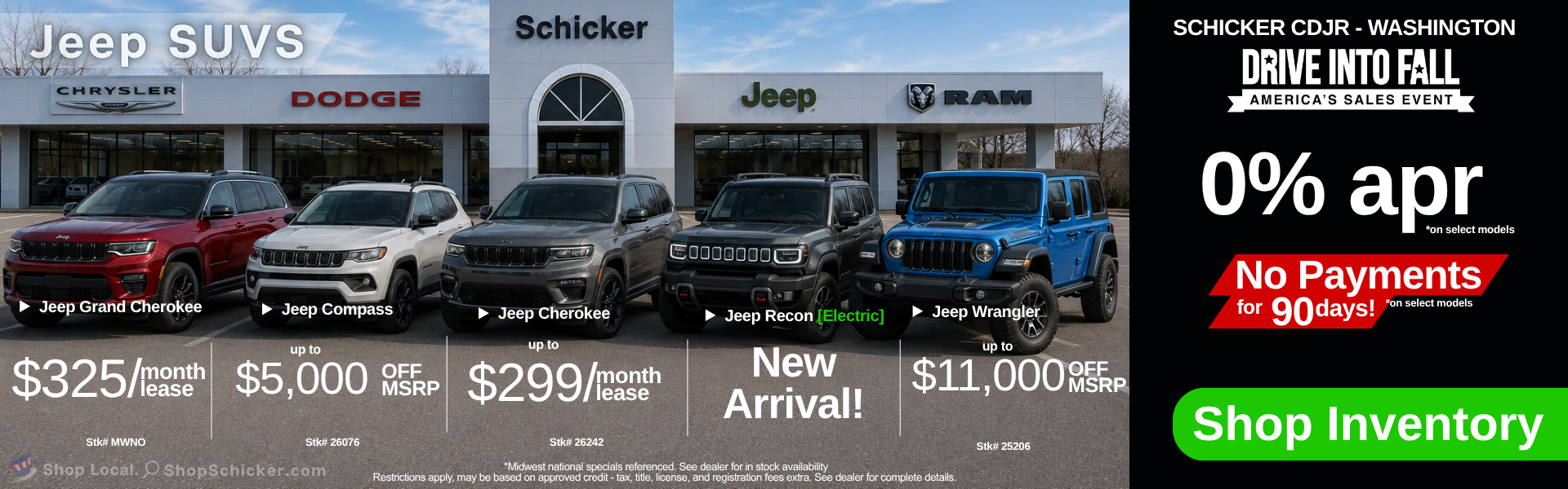 Jeep SUvs