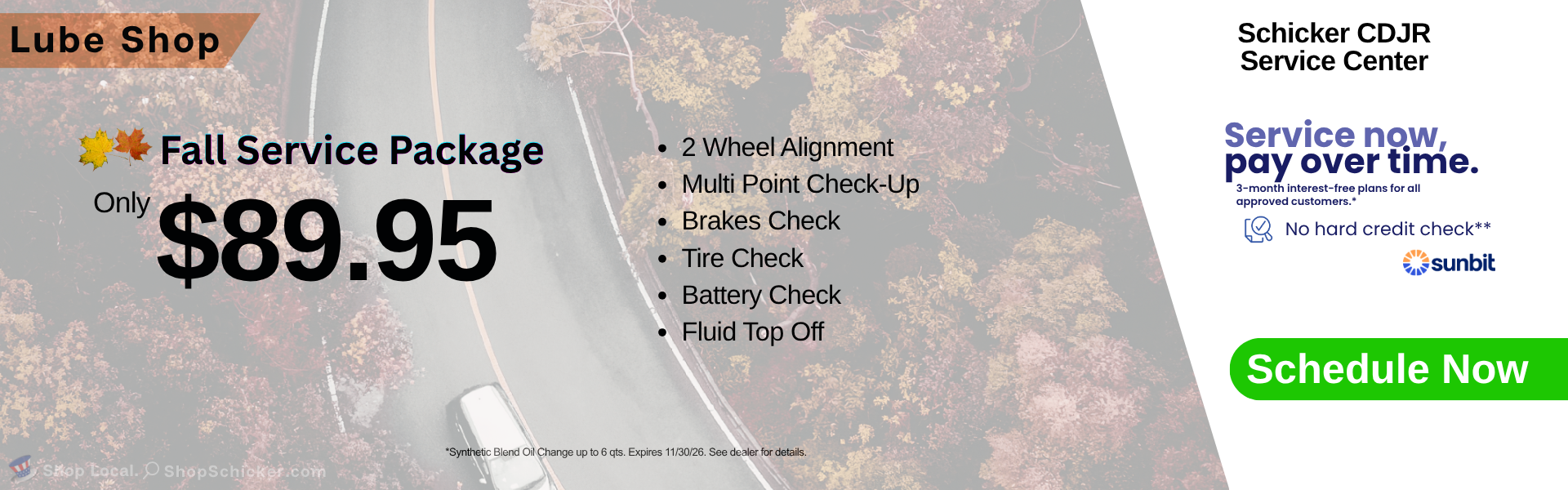 Fall Service Package