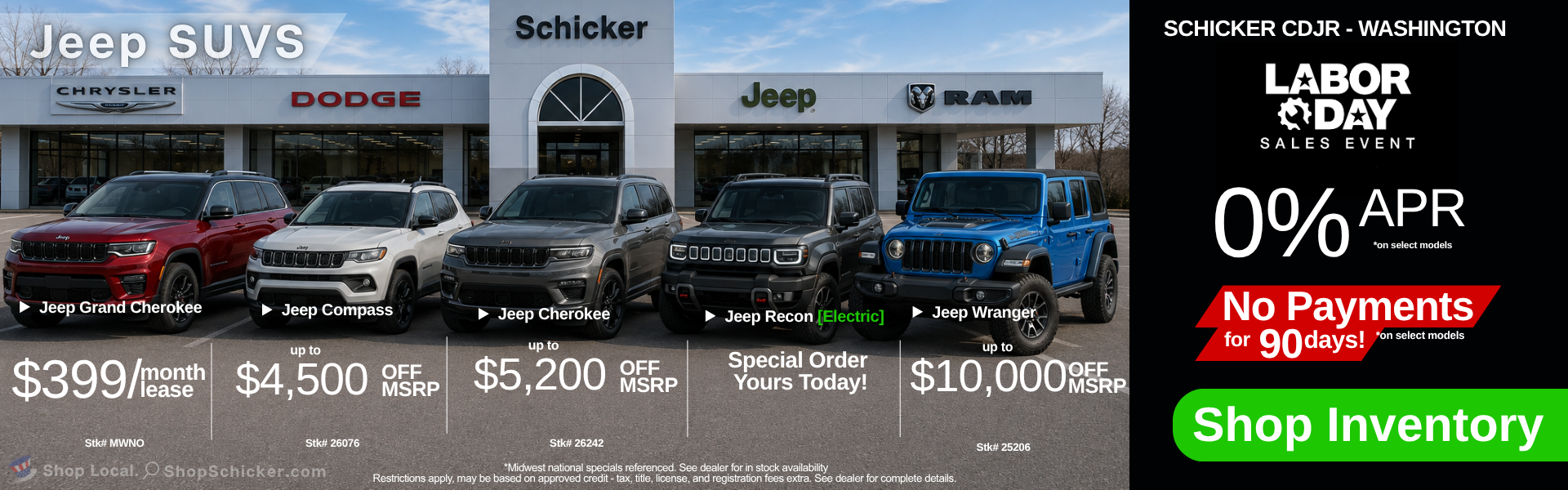 Jeep SUVs