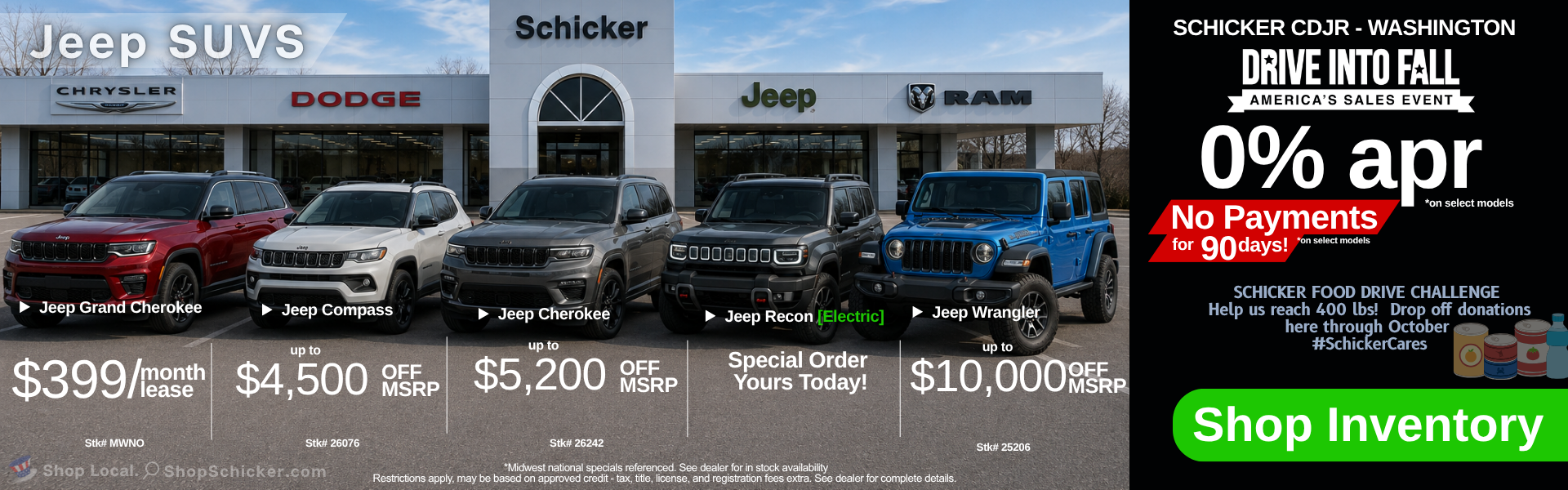 Jeep SUvs