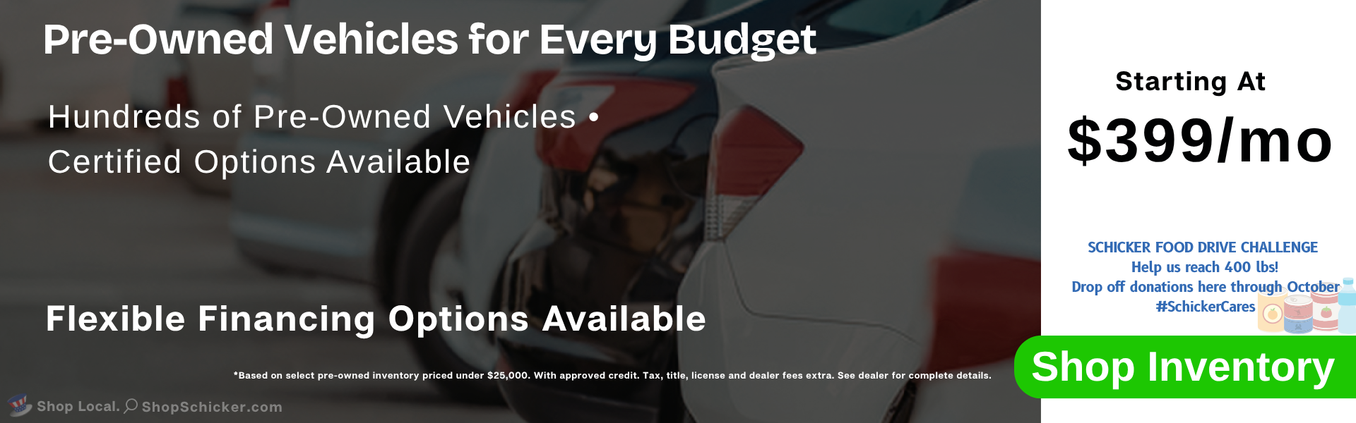 Pre-Owned vehicles